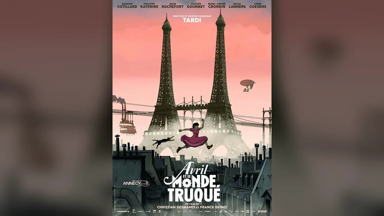 Мультфильм Аврил и поддельный мир (2015)